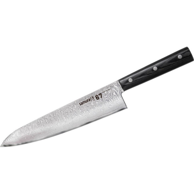 Шеф нож SAMURA 67 DAMASCUS SD67-0085M/A
